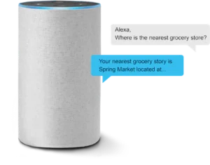 amazon alexa voice search business listing