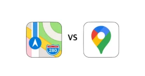 Apple maps Vs Google Map